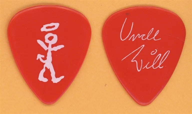 David Letterman Uncle Will Lee Vintage Guitar Pick - 1988 Late Night Tour