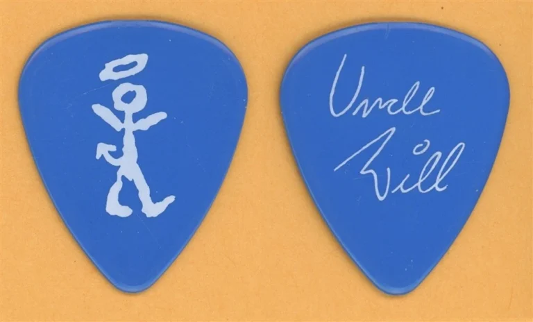 David Letterman Uncle Will Lee Vintage Guitar Pick - 1988 Late Night Tour