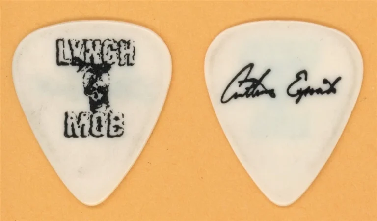 Lynch Mob Anthony Esposito Vintage Guitar Pick - 1990 Wicked Sensation Tour