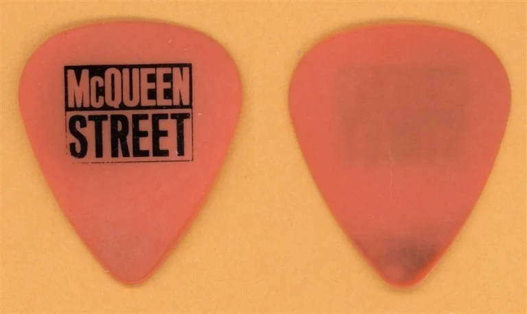 McQueen Street Derek Welsh Vintage Guitar Pick - 1991 McQueen Street Tour