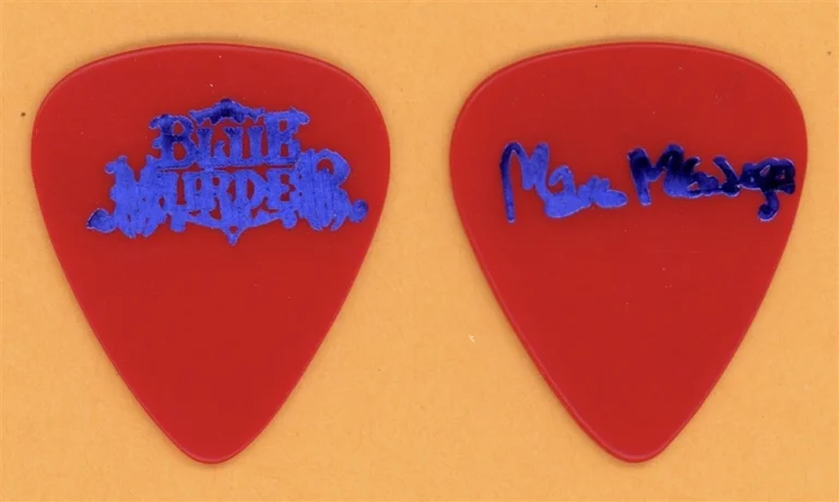 Blue Murder Marco Mendoza Vintage Guitar Pick - 1989 US Tour