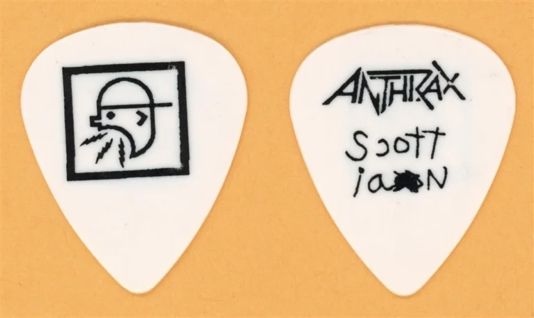 Anthrax Scott Ian Vintage Guitar Pick - 1993 Sound of White Noise Tour