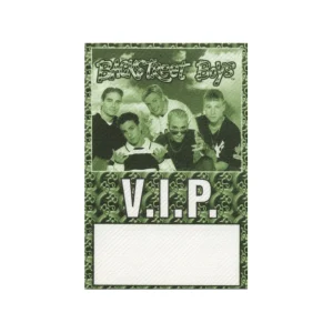 Backstreet Boys 1998 Backstreet's Back Concert Tour VIP Backstage Pass