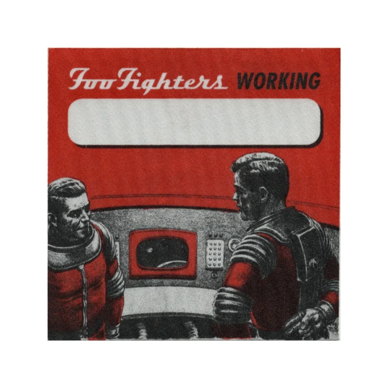 Foo Fighters 1997 The Colour and the Shape Concert Tour Working Backstage Pass