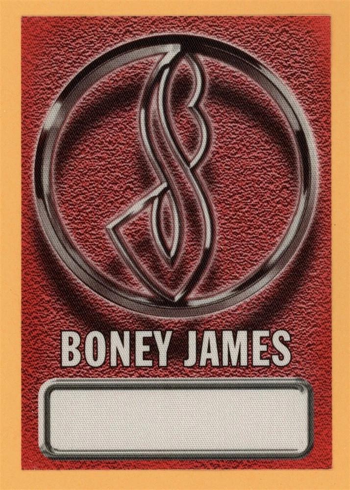 Boney James 1995 Seduction Concert Tour Backstage Pass