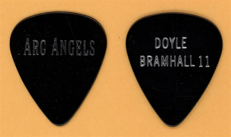 Arc Angels Doyle Bramhall II Vintage Guitar Pick - 1992 US Tour - SILVER