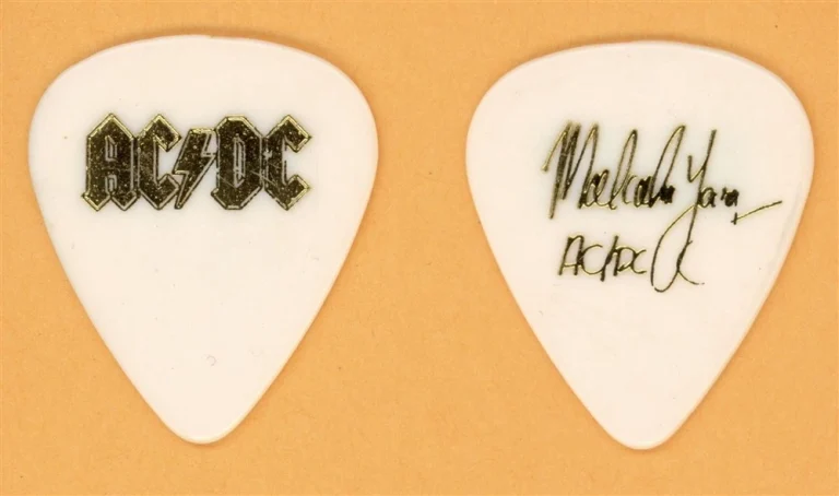 AC/DC Malcolm Young Vintage Guitar Pick - 1996 Ballbreaker Tour