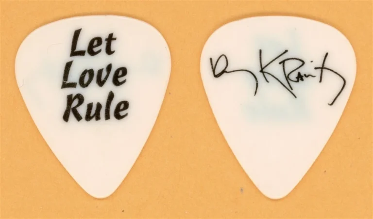 Lenny Kravitz Let Love Rule Vintage Guitar Pick - 1989 Let Love Rule Tour