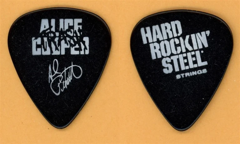 Alice Cooper Al Pitrelli Vintage Guitar Pick - 1989 Trash Tour