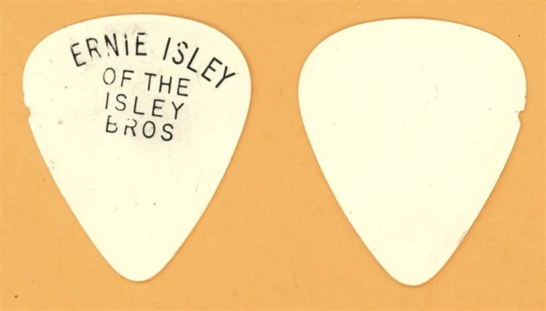 Ernie Isley Brothers Vintage Guitar Pick - 1979 Winner Takes All Tour - USED
