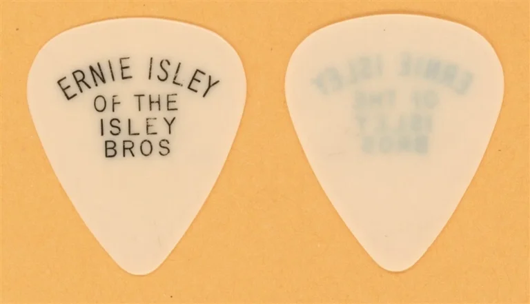 Ernie Isley Brothers Vintage Guitar Pick - 1979 Winner Takes All Tour - USED