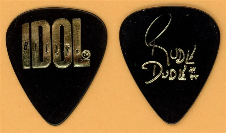 Billy Idol Steve Stevens Vintage Guitar Pick - 1985 Whiplash Smile Tour