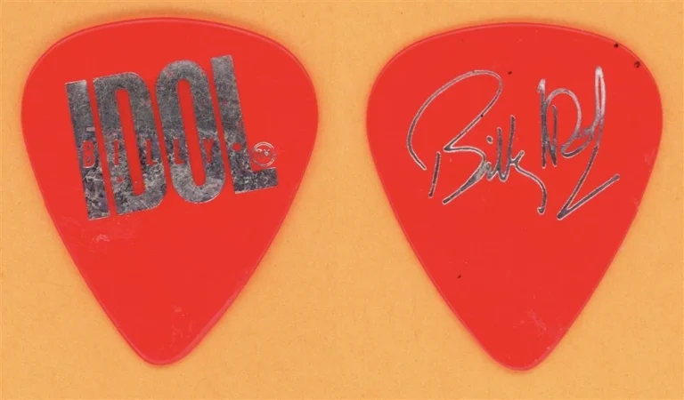 Billy Idol Steve Stevens Vintage Guitar Pick - 1985 Whiplash Smile Tour