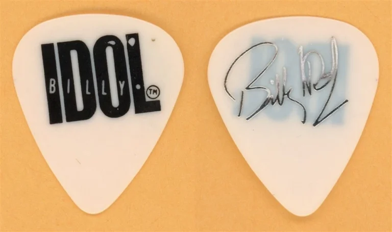 Billy Idol Steve Stevens Vintage Guitar Pick - 1985 Whiplash Smile Tour