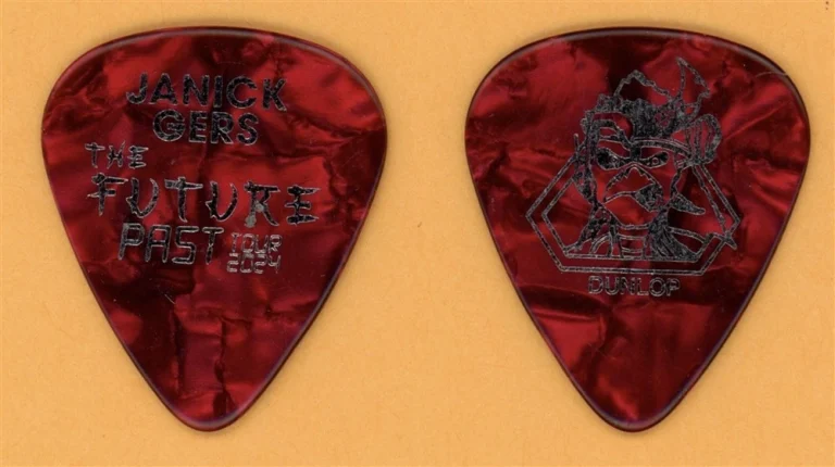 Iron Maiden Janick Gers Concert Guitar Pick - 2024 The Future Past Tour