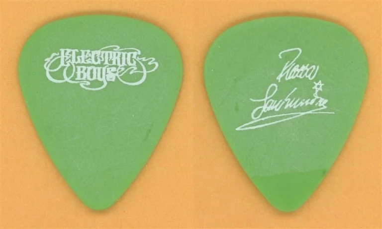 Electric Boys Franco Santunione Vintage Guitar Pick - 1992 Groovus Maximus Tour