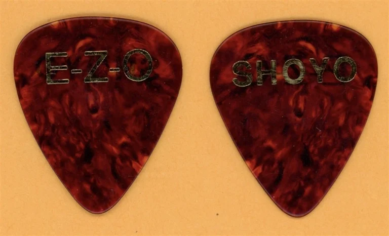 EZO Shoyo Lida Vintage Guitar Pick - 1987 EZO Tour