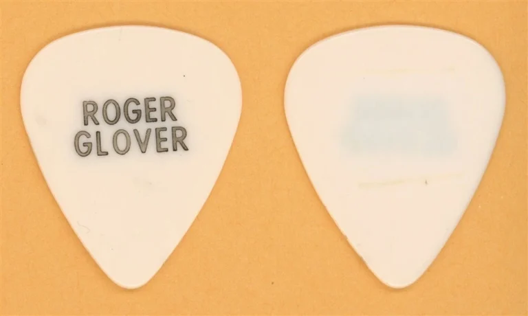 Deep Purple Roger Glover Vintage Guitar Pick - 1984 Perfect Strangers Tour