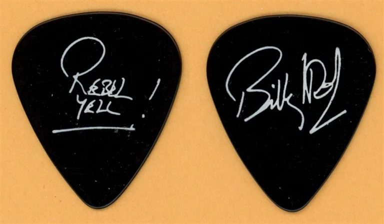 Billy Idol Steve Stevens Vintage Guitar Pick - 1984 Rebel Yell Tour