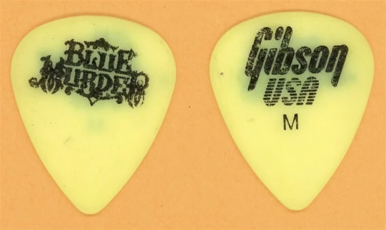 Blue Murder John Sykes Thin Lizzy Vintage Guitar Pick - 1989 US Tour