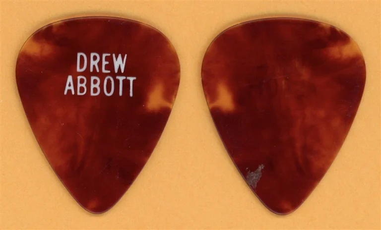 Bob Seger Drew Abbott Vintage Guitar Pick - 1980 Against the Wind Tour