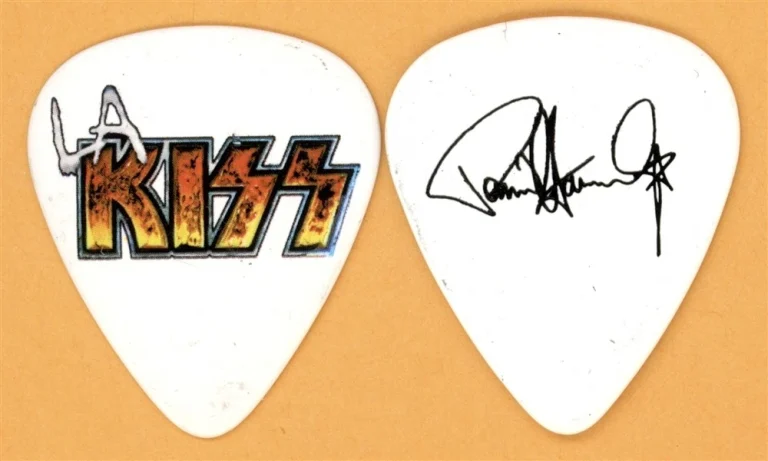 KISS Paul Stanley LA Arena Football Vintage Guitar Pick - Oct 29, 2014 Tour