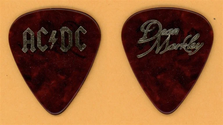 AC/DC Angus Young Vintage Guitar Pick - 1988 Blow Up Your Video Tour