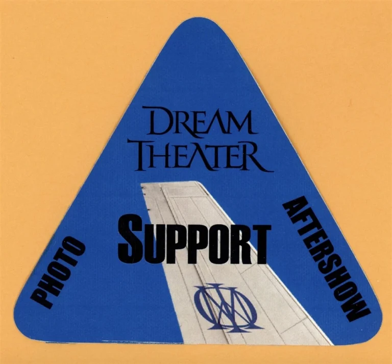 Dream Theater 2011 A Dramatic Tour of Events Concert SUPPORT Backstage Pass