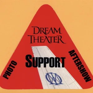 Dream Theater 2011 A Dramatic Tour of Events Concert SUPPORT Backstage Pass