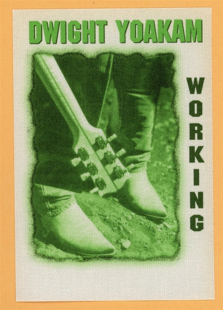 Dwight Yoakam 2000 Tomorrows Sounds Concert Tour WORKING Backstage Pass