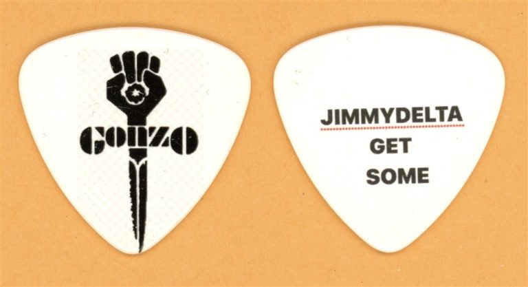 The Gonzo Jimmy Delta Vintage Tour Guitar Pick
