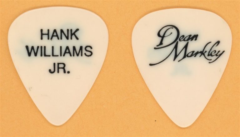Hank Williams Jr. Vintage Tour Guitar Pick