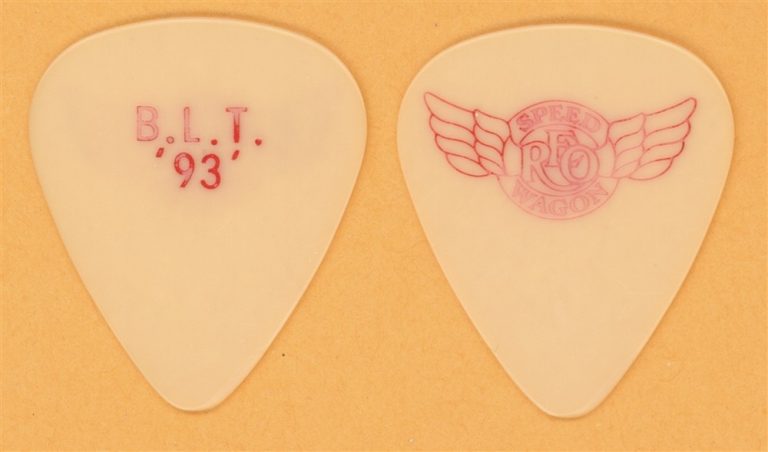 REO Speedwagon Dave Amato Vintage Guitar Pick - 1993 Summer Tour - USED