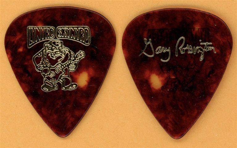 Lynyrd Skynyrd Gary Rossington Vintage Guitar Pick - 1997 Twenty Tour