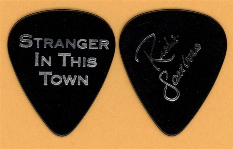 Bon Jovi Richie Sambora Vintage Guitar Pick - 1991 Stranger in this Town Tour