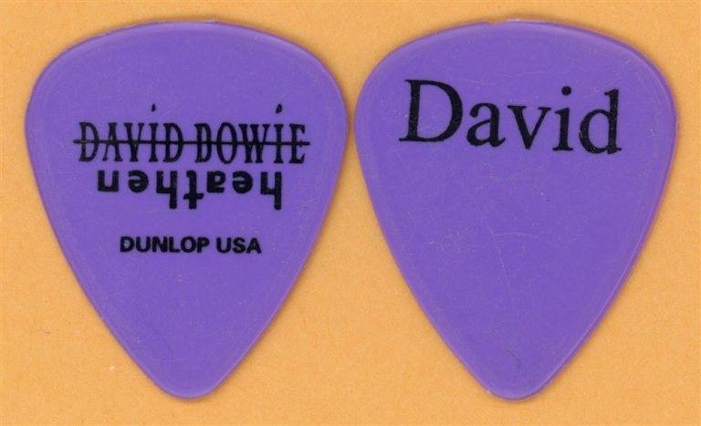 David Bowie Vintage Guitar Pick - 2002 Heathen Tour