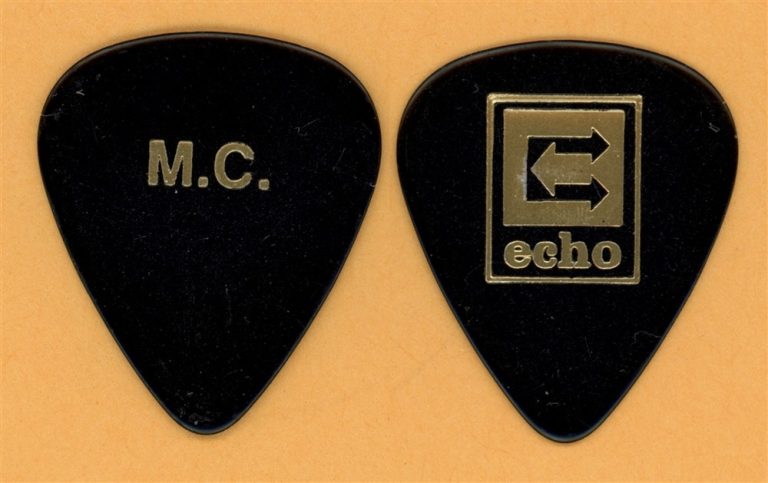 Tom Petty and the Heartbreakrs Mike Campbell Guitar Pick - 1999 Echo Tour