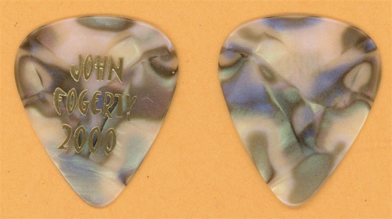 John Fogerty Creedence Vintage Guitar Pick - 2000 US Tour