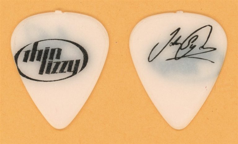 Thin Lizzy John Sykes Vintage Guitar Pick - 1999 US Tour