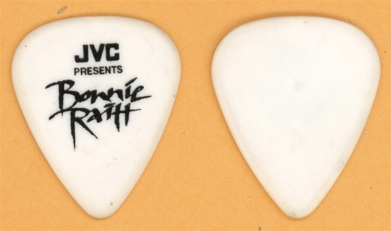 Bonnie Raitt JVC Presents Vintage Guitar Pick - 1993 Luck of the Draw Tour