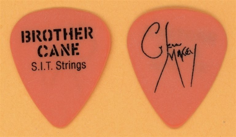 Brother Cane Glenn Maxey Vintage Guitar Pick - 1995 US Tour