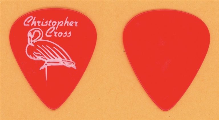 Christopher Cross Flamingo Vintage Tour Guitar Pick