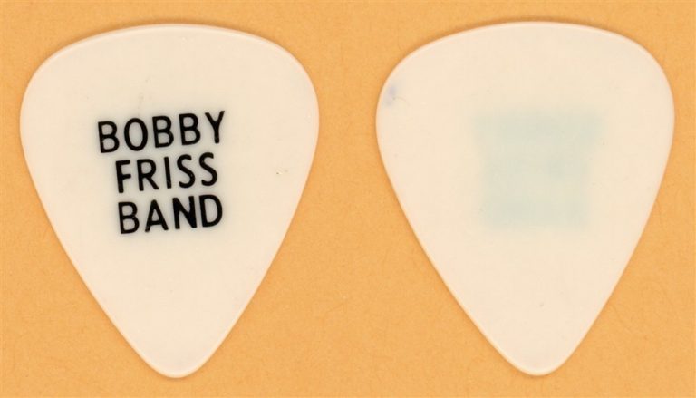 Bobby Friss Band Vintage Tour Guitar Pick