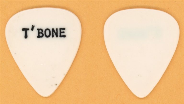 Billy Joel Hall and Oates T'Bone Vintage Guitar Pick - 1980's US Tour
