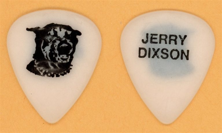 Warrant Jerry Dixon Vintage Guitar Pick - 1992 Dog Eat Dog Tour