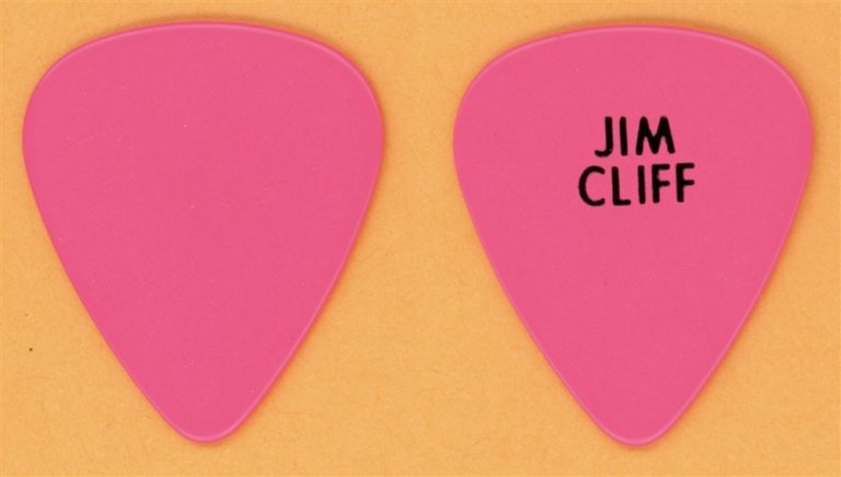 Richard Marx Jim Cliff Vintage Guitar Pick - 1991 Rush Street Tour