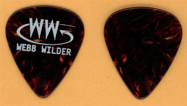 Webb Wilder Vintage Guitar Pick - 1991 Doo Dad Tour