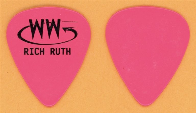 Webb Wilder Vintage Guitar Pick - 1991 Doo Dad Tour