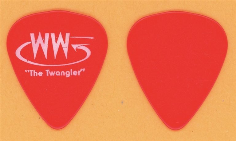 Webb Wilder Vintage Guitar Pick - 1991 Doo Dad Tour