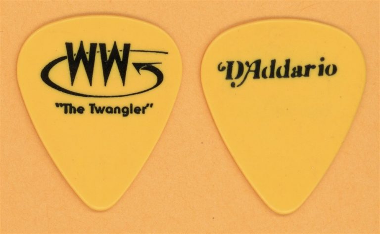 Webb Wilder Vintage Guitar Pick - 1991 Doo Dad Tour
